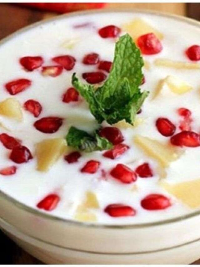 fruit raita recipe in hindi