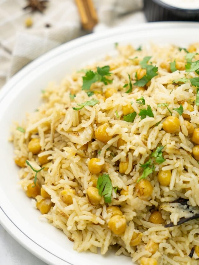 Kabuli Chana Pulao Recipe in hindi